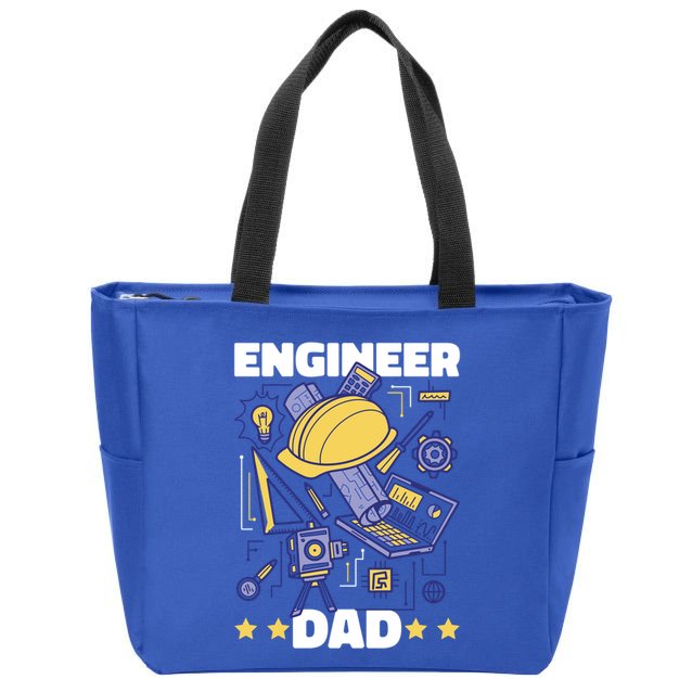 Engineer Dad For Father's Day Gift Zip Tote Bag