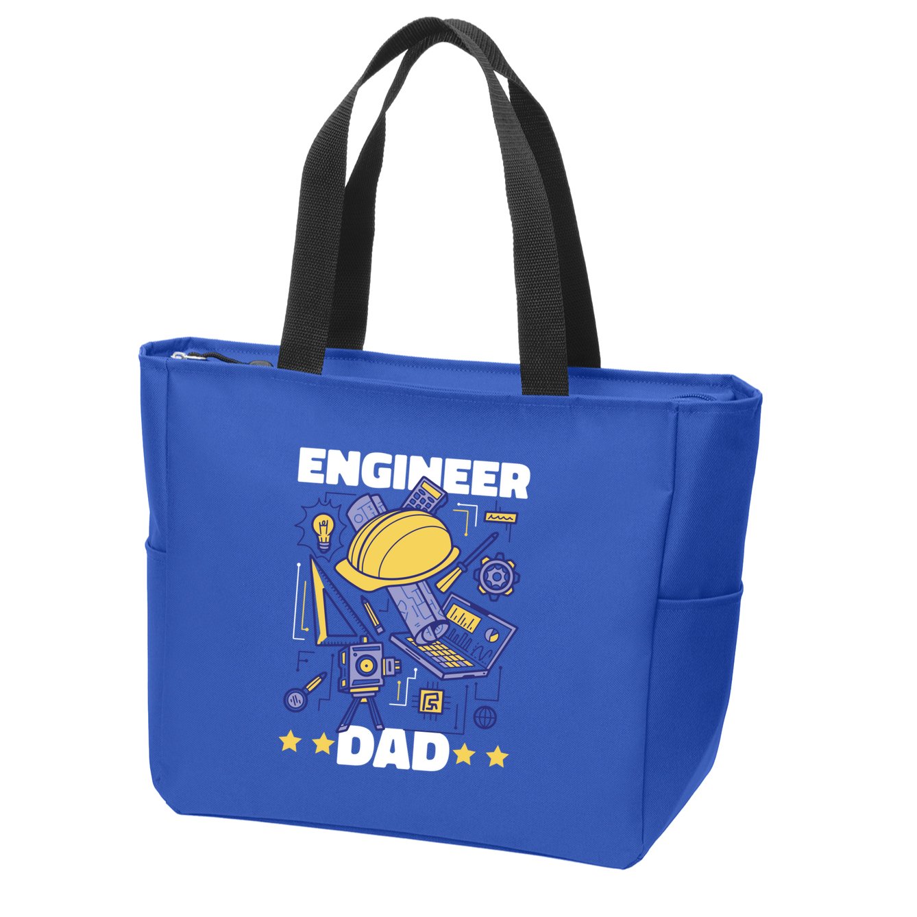 Engineer Dad For Father's Day Gift Zip Tote Bag