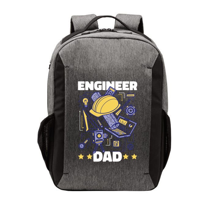 Engineer Dad For Father's Day Gift Vector Backpack
