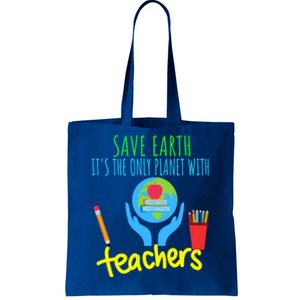 Earth Day Funny Gift For Teachers Meaningful Gift Tote Bag