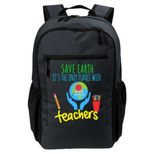 Earth Day Funny Gift For Teachers Meaningful Gift Daily Commute Backpack