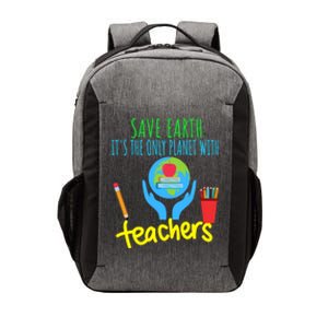 Earth Day Funny Gift For Teachers Meaningful Gift Vector Backpack