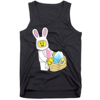 Easter Day Figure Rabbit Master Builder Block Brick Building Tank Top