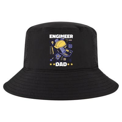 Engineer Dad For Father's Day Meaningful Gift Cool Comfort Performance Bucket Hat