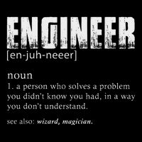 Engineer Definition Funny Engineering Sweatshirt