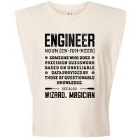 Engineer Definition Funny Noun Engineering Dictionary Term Garment-Dyed Women's Muscle Tee