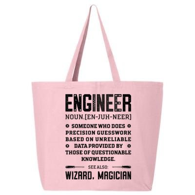 Engineer Definition Funny Noun Engineering Dictionary Term 25L Jumbo Tote
