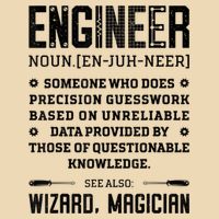 Engineer Definition Funny Noun Engineering Dictionary Term Drawstring Bag