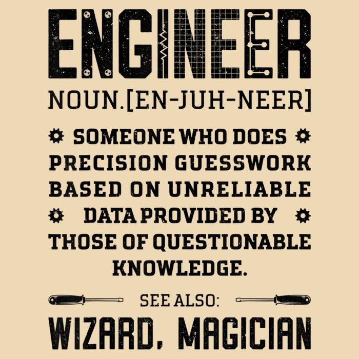 Engineer Definition Funny Noun Engineering Dictionary Term Drawstring Bag