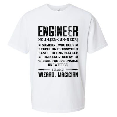 Engineer Definition Funny Noun Engineering Dictionary Term Sueded Cloud Jersey T-Shirt