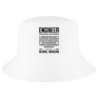 Engineer Definition Funny Noun Engineering Dictionary Term Cool Comfort Performance Bucket Hat