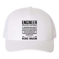 Engineer Definition Funny Noun Engineering Dictionary Term Yupoong Adult 5-Panel Trucker Hat