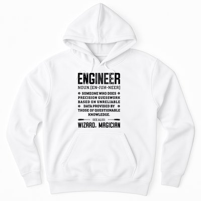 Engineer Definition Funny Noun Engineering Dictionary Term Hoodie
