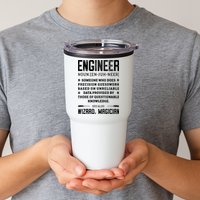 Engineer Definition Funny Noun Engineering Dictionary Term Tumbler