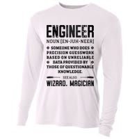 Engineer Definition Funny Noun Engineering Dictionary Term Cooling Performance Long Sleeve Crew