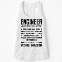 Engineer Definition Funny Noun Engineering Dictionary Term Womens Tank Top