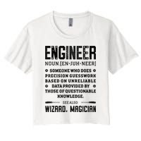Engineer Definition Funny Noun Engineering Dictionary Term Crop Top