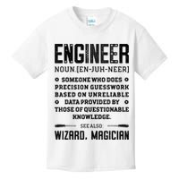 Engineer Definition Funny Noun Engineering Dictionary Term Kids T-Shirt