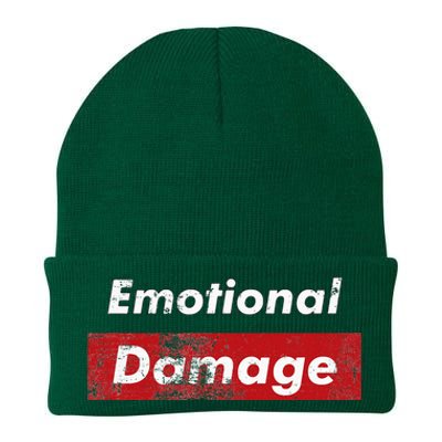 Emotional Damage Funny Viral Meme Box Knit Cap Winter Beanie