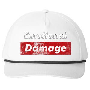 Emotional Damage Funny Viral Meme Box Snapback Five-Panel Rope Hat