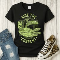 Earth Day Finding Nemo Turtle Ride The Current Women's T-Shirt