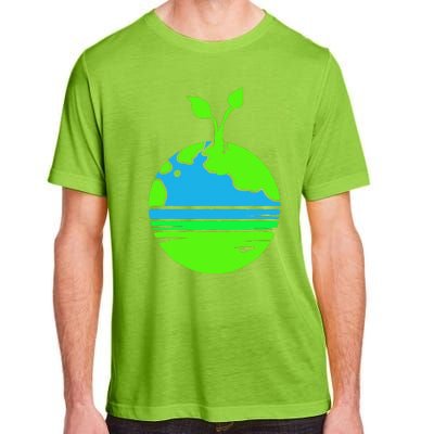 Earth Day Funy Gift Adult ChromaSoft Performance T-Shirt