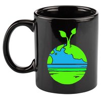 Earth Day Funy Gift 11oz C Handle Ceramic Mug