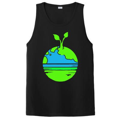 Earth Day Funy Gift PosiCharge Competitor Tank