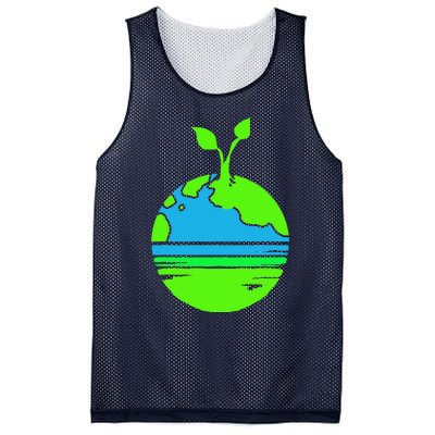 Earth Day Funy Gift Mesh Reversible Basketball Jersey Tank