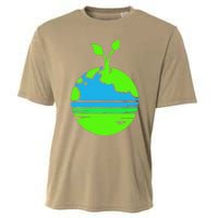 Earth Day Funy Gift Cooling Performance Crew T-Shirt