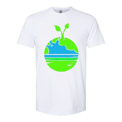 Earth Day Funy Gift Softstyle CVC T-Shirt