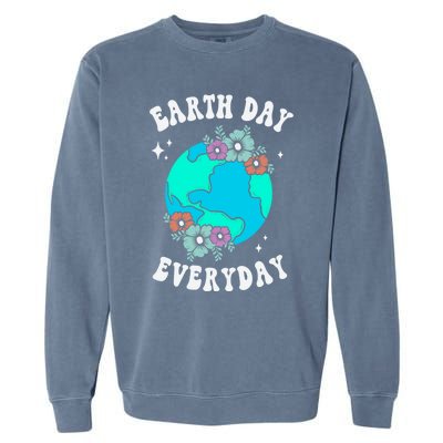 Earth Day Funny Gift Save Our Home Plant More Trees Go Planet Great Gift Garment-Dyed Sweatshirt