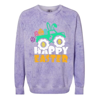 Easter Day for Monster Truck Lover  eggs easter Colorblast Crewneck Sweatshirt