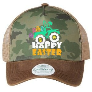 Easter Day for Monster Truck Lover  eggs easter Legacy Tie Dye Trucker Hat