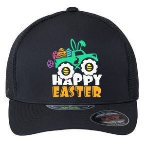 Easter Day for Monster Truck Lover  eggs easter Flexfit Unipanel Trucker Cap