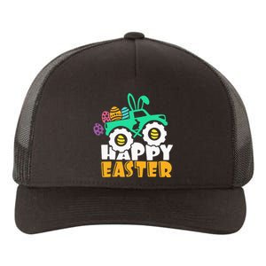 Easter Day for Monster Truck Lover  eggs easter Yupoong Adult 5-Panel Trucker Hat