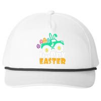 Easter Day for Monster Truck Lover  eggs easter Snapback Five-Panel Rope Hat