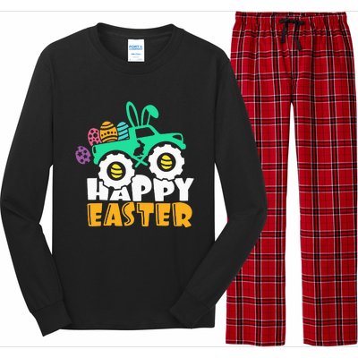 Easter Day for Monster Truck Lover  eggs easter Long Sleeve Pajama Set