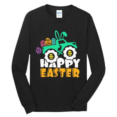 Easter Day for Monster Truck Lover  eggs easter Tall Long Sleeve T-Shirt