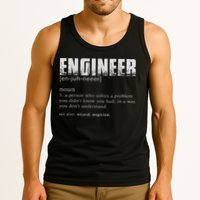 Engineer Definition Funny Engineering Tank Top