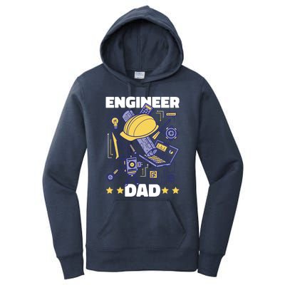 Engineer Dad For Father's Day Cool Gift Women's Pullover Hoodie