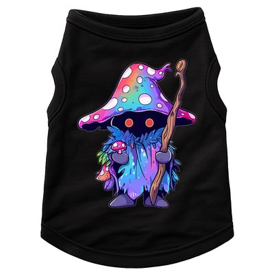 Edm Dj Festival Outfit & Psychedelic Festival Trippy Wizard Edm Rave Doggie Tank