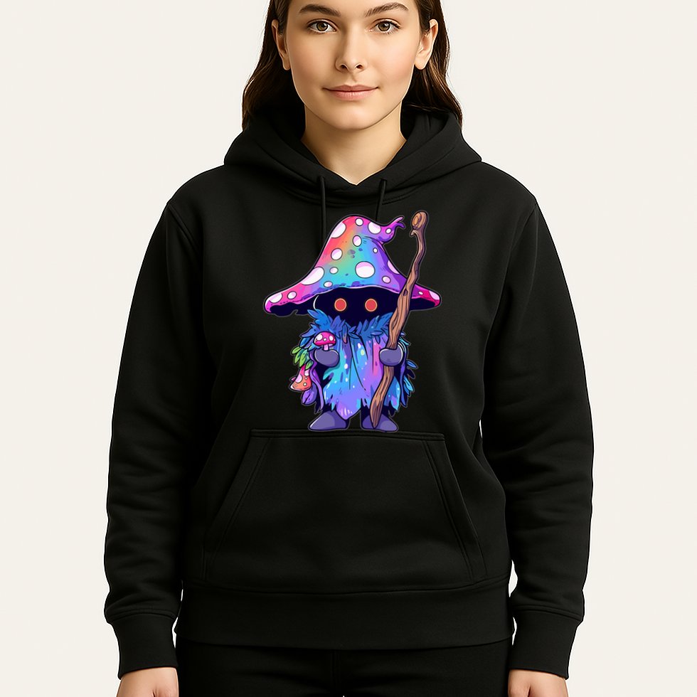 Edm Dj Festival Outfit & Psychedelic Festival Trippy Wizard Edm Rave Hoodie