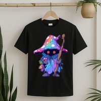 Edm Dj Festival Outfit & Psychedelic Festival Trippy Wizard Edm Rave T-Shirt