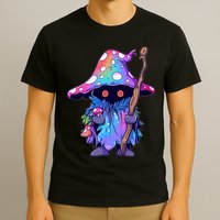 Edm Dj Festival Outfit & Psychedelic Festival Trippy Wizard Edm Rave T-Shirt