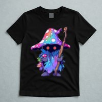 Edm Dj Festival Outfit & Psychedelic Festival Trippy Wizard Edm Rave T-Shirt