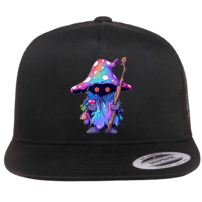 Edm Dj Festival Outfit & Psychedelic Festival Trippy Wizard Edm Rave Flatbill Hat