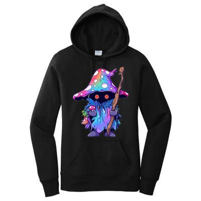 Edm Dj Festival Outfit & Psychedelic Festival Trippy Wizard Edm Rave Women's Pullover Hoodie