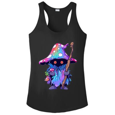 Edm Dj Festival Outfit & Psychedelic Festival Trippy Wizard Edm Rave Ladies PosiCharge Competitor Racerback Tank