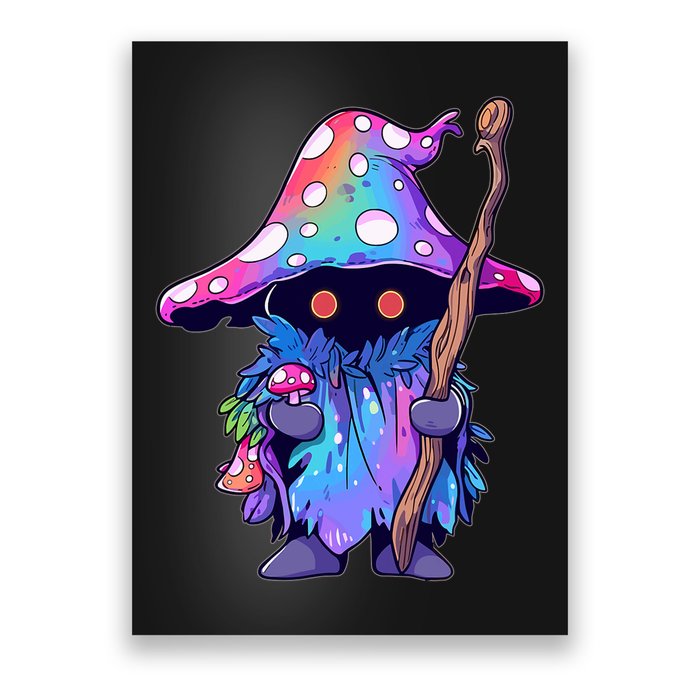 Edm Dj Festival Outfit & Psychedelic Festival Trippy Wizard Edm Rave Poster